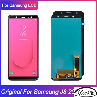 หน้าจอสัมผัส LCD 6.0 นิ้ว แบบเปลี่ยน สําหรับ SAMSUNG Galaxy J8 2018 Galaxy J810 J810F SM-J810M