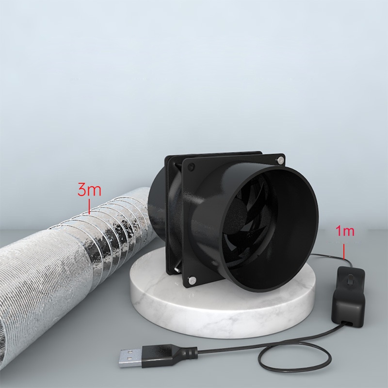 Bett พัดลมระบายอากาศ USB ขนาดกะทัดรัด ESD Fume Extractor พัดลมสําหรับพัดลมระบายอากาศ