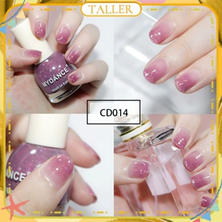 ✧Ready Stcok Mydance Ice Transparent Jelly Nail Polish Non-bakeing Quick Drying Tearable Nude Color Nail Art For Nail Shop 40 Colors 10ml TALLER