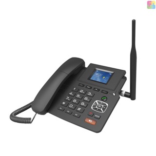 [ขายดี] โทรศัพท์ไร้สาย P03-4G 4G VOIP รองรับซิมการ์ด WIFI 2 SIP พร้อมเสาอากาศ หน้าจอ LCD สําหรับสํานักงาน บ้าน บริษัท ประชุม