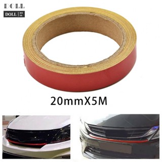 ⭐24H SHIPING ⭐Car Sticker Waterproof Easy To Disassemble PVC Red Lining Reflective Film