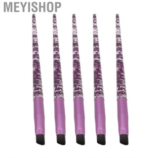 Meyishop Eyebrow Brush Cosmetic Tool Glitter Handle Ergonomic Professional Brow  Exquisite for  Makeup Artist