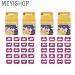 Meyishop Mouth Tape  Cute Cartoon Safe Strip Cotton Cloth Elastic for Home Travel