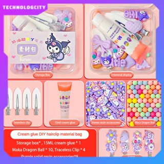 กิ๊บติดผมเรซิ่น แฮนด์เมด Diy อุปกรณ์เสริม สําหรับเด็กผู้หญิง