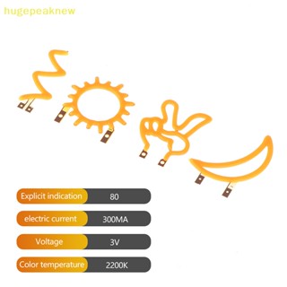 Hugepeaknew หลอดไฟไดโอด LED 3V ยืดหยุ่น สําหรับตกแต่งปาร์ตี้คริสต์มาส DIY