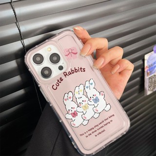 Yiki|เคสโทรศัพท์มือถือแบบนิ่ม TPU ลายกระต่ายเต้นรําน่ารัก สําหรับ Huawei P60 Art P60 P50 P40 P30 Pro P40 Lite Mate 50 40 30 20 Pro 40 Pro Plus