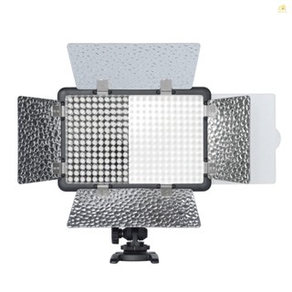 Banana_pie Godox LF308D ไฟแฟลช LED 5600K 18W ควบคุมผ่านแอพ 2.4G พร้อมอะแดปเตอร์พาวเวอร์ฟิลเตอร์สี