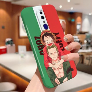 เคสโทรศัพท์มือถือแบบแข็ง กันกระแทก กันรอยกล้อง ลายการ์ตูนลูฟี่ Zoro Ace สําหรับ OPPO Find X3 Pro X5 Pro F19 Pro Reno5 Pro 7 Pro 8 Pro Reno6