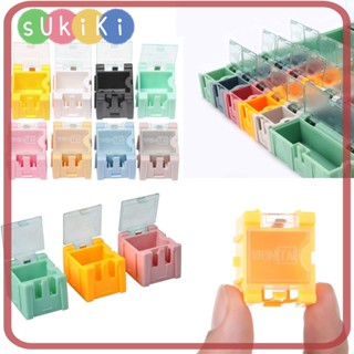 Sukiki กล่องเก็บของอิเล็กทรอนิกส์ SMD 8 สี ขนาดเล็ก 5 10 20 ชิ้น