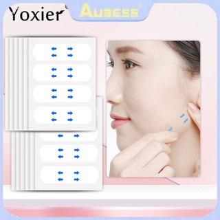 Yoxier 40pcs Slim Face And Chin V Shape Face Lift Invisible Face Stickers Neck Eye Double Chin Lift Refill Tapes TECH3