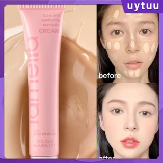 Uytuu Lameila Bb Cream Concealer คอนซีลเลอร์แต่งหน้า Foundation Waterproof Matte Concealer Liquid Foundation Oil Control