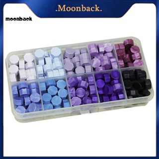 &lt;moonback&gt; ลูกปัดขี้ผึ้งปิดผนึก ใช้ง่าย สําหรับเชิญการ์ด และของขวัญ 200 ชิ้น