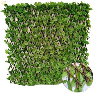 【VARSTR】Artificial Fence Balcony Decoration Fence Net Leaf Fence Artificial Flower