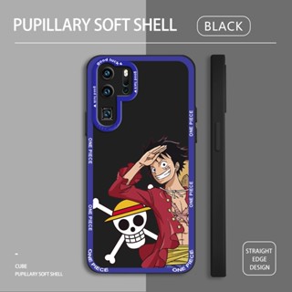 เคสโทรศัพท์ซิลิโคน TPU แบบนิ่ม กันกระแทก ป้องกันกล้อง ลายลูฟี่ สําหรับ Huawei P30 Pro P40 Lite 4G 5G Mate 20 Pro