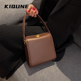 KIQUNE  กระเป๋าผู้หญิงสะพายข้าง กระเป๋าสะพาย ข้าง 2023 NEW   คุณภาพสูง fashion Trendy ทันสมัย L91TS7R 37Z230910