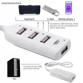 Rten ฮับ Usb 2.0 4 พอร์ต ความเร็วสูง ขนาดเล็ก แบบพกพา สําหรับแล็ปท็อป โน้ตบุ๊ก