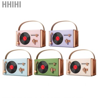 Hhihi Retro  Speaker  USB Sticks Support Easy Use Decorative Portable for Office