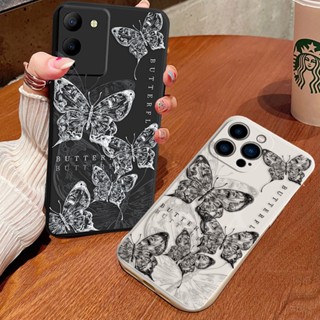 เคสโทรศัพท์มือถือ แบบนิ่ม ลายผีเสื้อ ประดับกลิตเตอร์ สําหรับ Infinix Note 12 G96 Note12 2023 Hot 20S 10S 10T Note 11 Smart 6 Smart 5 Hot 11S NFC Hot 12 Play 12 Pro 10 Play 9 Play