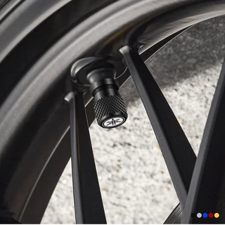 ฝาครอบวาล์วล้อรถจักรยานยนต์ CNC สําหรับ Yamaha R1 R3 R25 Mt-09 Mt07 Fazer Fz6 Xj6 R15 TMAX YS125 XTZ125 Mio Aerox Nmax Xmax