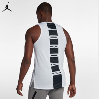 Air-jordan เสื้อยืดลําลอง แขนกุด แห้งเร็ว สําหรับผู้ชาย เหมาะกับการเล่นกีฬา บาสเก็ตบอล 892072