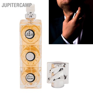 JUPITERCAMP 65ml Men Amber Fragrance Perfume Clear Aluminum Nozzle Long Lasting Spray for Gentlemen