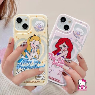 เคสโทรศัพท์มือถือ Tpu แบบนิ่ม ลายการ์ตูนเจ้าหญิงดิสนีย์ กันกระแทก สําหรับ IPhone 13 12 11 14 Pro MAX 7Plus 6S XR 6 Plus XS X MAX