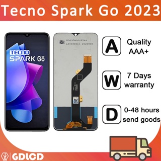 Tecno Spark Go 2023 infinix Smart 7 Tecno pova 4 หน้าจอสัมผัส LCD แบบเปลี่ยน