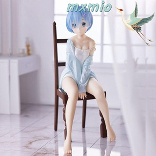 Mxmio โมเดลฟิกเกอร์ Re Zero Starting Life In Another World Pvc Pajamas Rem Pajamas ของเล่นสําหรับเด็ก 17 ซม.