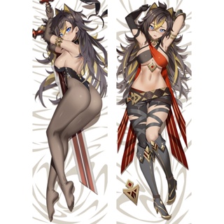 ปลอกหมอนอิง ลายการ์ตูนอนิเมะ Genshin Impact Dehya Dakimakura Waifu เหมาะกับของขวัญ สําหรับตกแต่ง