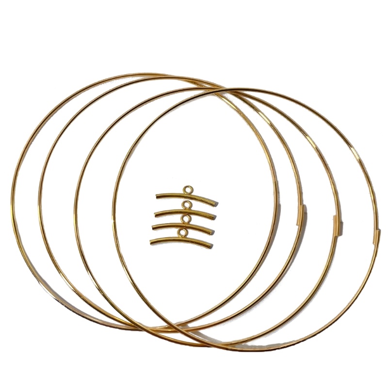 Sa ห่วงจับฝัน โลหะ สําหรับทําพวงมาลัย ตกแต่งงานแต่งงาน DIY 5 ชิ้น - รูปที่ 6