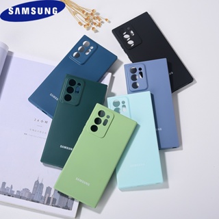 เคสโทรศัพท์ซิลิโคน TPU แบบนิ่ม หรูหรา สําหรับ Samsung Galaxy S21 S20 Note 10 Plus S20FE Note 20 Ultra S21 Ultra