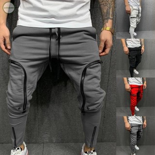 GORGEOUS~Mens Casual Joggers Pants Sweatpants Cargo Combat Loose Sports Slim Fit Trousers