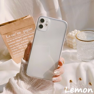 Lemon - เคสโทรศัพท์มือถือใส แบบนิ่ม กันกระแทก สําหรับ ไอโฟน 14pro 14promax 13 13pro 13promax 11 12 12pro 12promax XR XSMAX 7P 8P