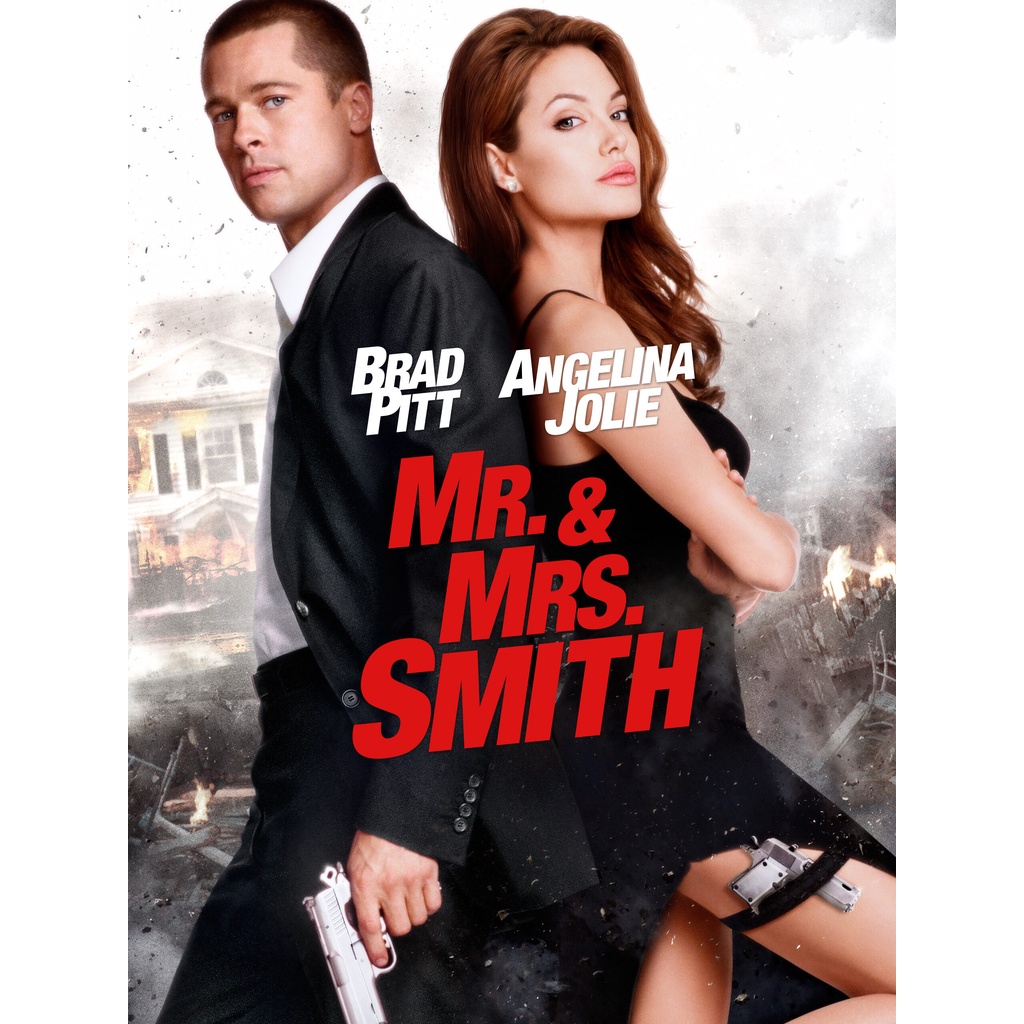 Mr. & Mrs. Smith มิสเตอร์แอนด์มิสซิสสมิธ นายและนางคู่พิฆาต (2005) DVD หนัง มาสเตอร์ พากย์ไทย
