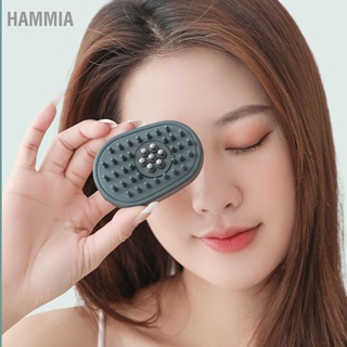 HAMMIA หนังศีรษะ Applicator หวีโลหะ ABS แบบพกพาผมไฟฟ้ารักษาหัวแปรงนวดหนังศีรษะสำหรับผู้ชายผู้หญิง