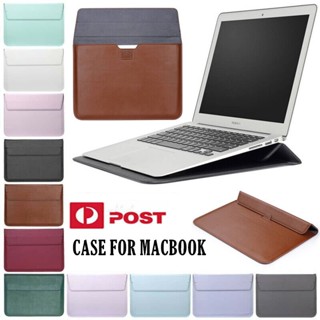 เคสกระเป๋าใส่แล็ปท็อป หนัง PU นิ่ม สําหรับ MacBook Air 13 นิ้ว A1932 A2179 A2337 (M1, 2020)