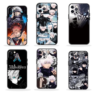 เคสโทรศัพท์มือถือ TPU นิ่ม กันตก พิมพ์ลายอนิเมะ Jujutsu Kaisen Gojo Satoru สําหรับ iPhone 14 Pro 14 Pro Max CE16