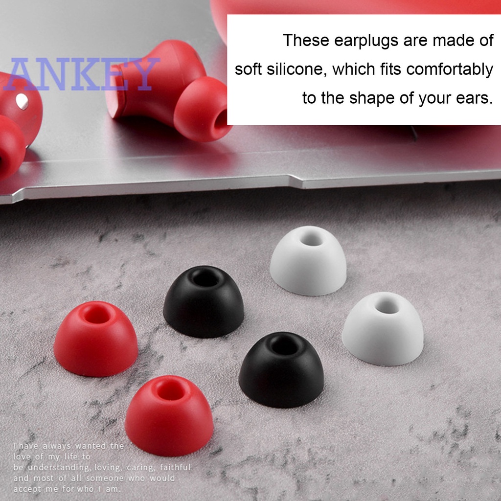 For Beats Fit Pro Silicone Ear Tips Replacement In-Ear รูปที่ 2