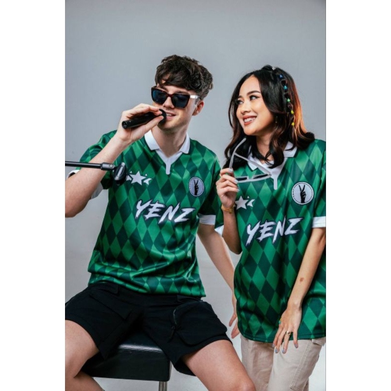 เสื้อกีฬาแขนสั้น ลายทีม Jersey Yenz Ori Collection สีเขียว‍ เสื้อโปโลแขนสั้น คอปก ลาย Jersey Sublimation Raya ขนาดใหญ่ ราคาถูก สําหรับเด็ก และผู้ใหญ่