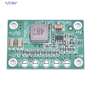 Utzn&gt; ใหม่ บอร์ดแปลงไฟ DC 5~16v เป็น 1.25v 1.5v 1.8v 2.5v 3.3v 5v 3A