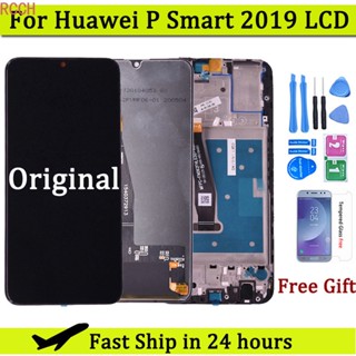 อะไหล่หน้าจอสัมผัส LCD พร้อมกรอบ สําหรับ Huawei P smart 2019 P smart 2019