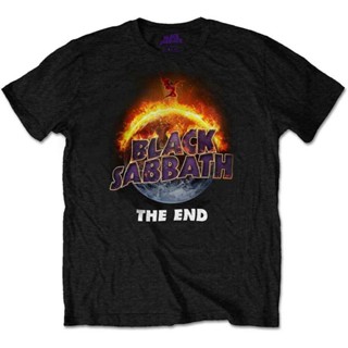 #ถูกสุด leee۩⊙  เสื้อยืดสีดำ Sabbath Noir Adelmanches ล่างสีดำคลาสสิก Rock Official