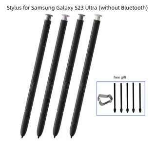 สําหรับ Samsung Galaxy S23 Ultra Stylus ปากกาทัชสกรีน พร้อมปลาย 5 หัว (ไม่มีบลูทูธ)