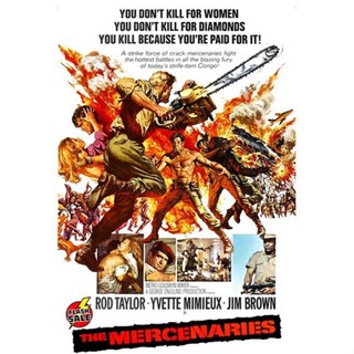 DVD ดีวีดี Dark of the Sun [The Mercenaries] (1968) ศึกคองโก (เสียง ไทย/อังกฤษ | ซับ อังกฤษ) DVD ดีวีดี