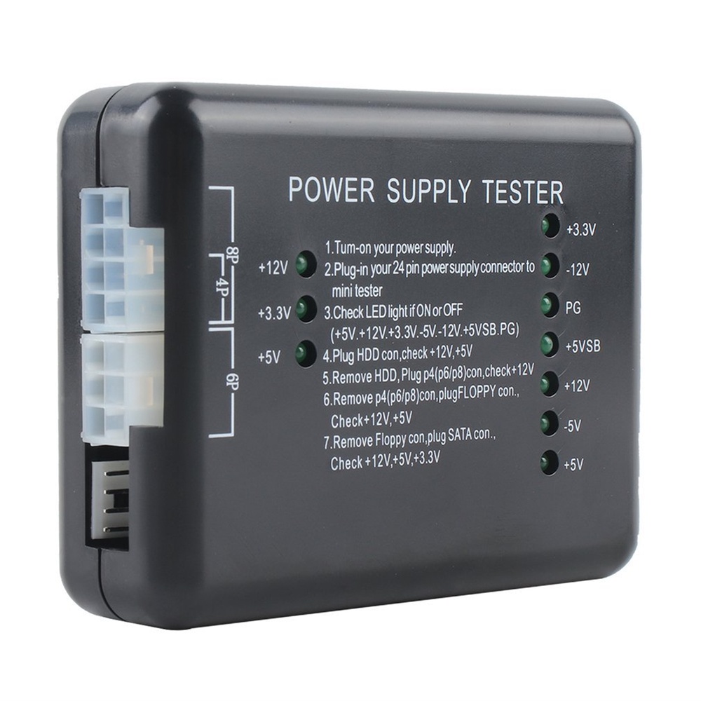 Aideepen เครื่องทดสอบพาวเวอร์ซัพพลาย ATX สําหรับคอมพิวเตอร์