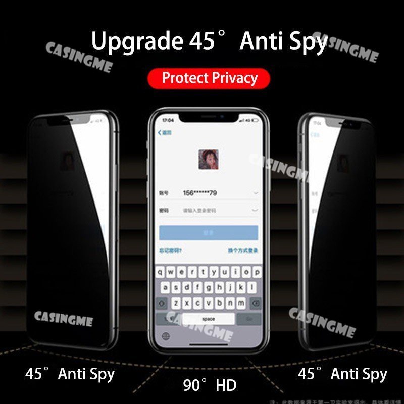 Vivo Y36 5G 2023 กระจกนิรภัยส่วนตัวAnti-Spyคลุมทั้งหมดป้องกันหน้าจอAnti Peekความเป็นส่วนตัวฟิล์มสําหรับVivo Y36 5G VivoY36 Y36 Y28 Y38 Y18 Y05 2023 4G 5G Anti Peekฟิล์มความเป็นส่วนตัว - รูปที่ 3