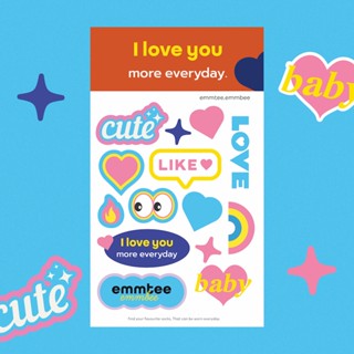 emmtee.emmbee - สติกเกอร์ I love you more everyday