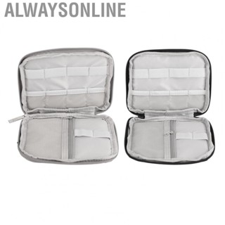 Alwaysonline Electronic Organizer  Data Line Storage Bag Lightweight  for Watches for Travel