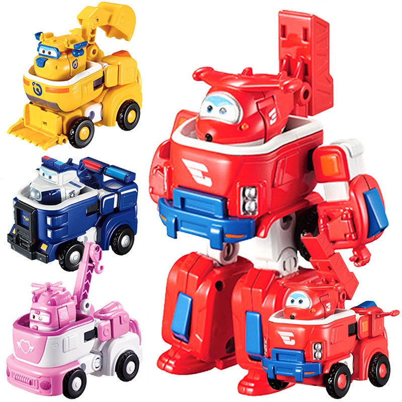 หุ่นยนต์เครื่องบินบังคับ Audi Super Wings JS2G ของเล่นสําหรับเด็ก