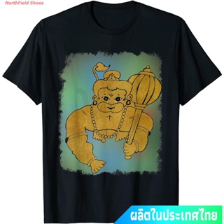 【ใหม่】เสื้อยืดcalandfashionประเทศไทย หนุมาน พระพุทธเจ้า เทพเจ้าลิง The Supreme Being Lord Hanuman TShirt. คอกลม แฟชั่น